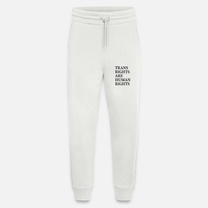 Trans-Rechte sind Menschenrechte - Jogginghose - made by SPREAD - OFF WHITE