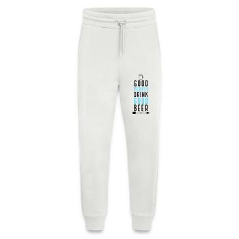 Bière - Pantalon de jogging bio décontracté fabriqué en UE - OFF WHITE - Devant