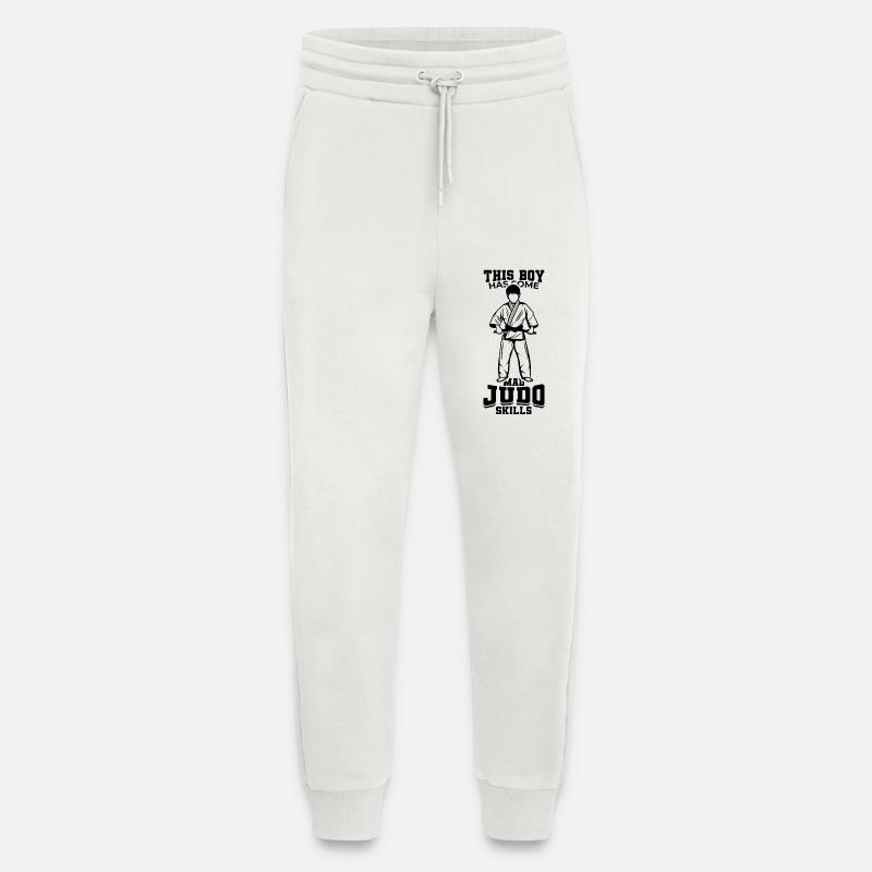 Judo Junge - Jogginghose - made by SPREAD - OFF WHITE