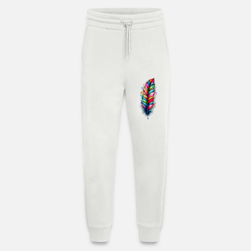 Feder - Jogginghose - made by SPREAD - OFF WHITE