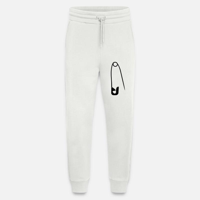 Sicherheitsnadel - Jogginghose - made by SPREAD - OFF WHITE