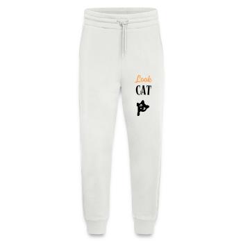 Look Cat - Jogging Pants - made by SPREAD  - OFF WHITE - Front