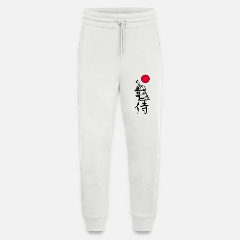 Schwarzer Samurai und Rote Sonne - Jogginghose - made by SPREAD - OFF WHITE