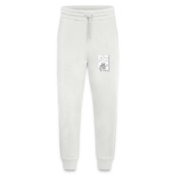 Summit Reader Flower Wreath - Jogging Pants - made by SPREAD  - OFF WHITE - Front