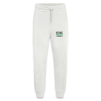 Kettlebell ROCKS 2.0 - Jogginghose - made by SPREAD - OFF WHITE - Vorne