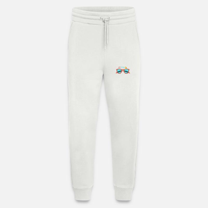 Brille - Jogginghose - made by SPREAD - OFF WHITE