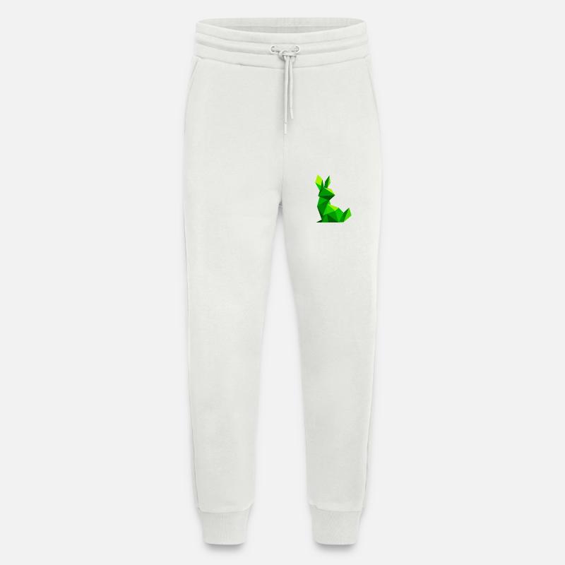 Lowpoly Rabbit - Jogging Pants - made by SPREAD  - OFF WHITE