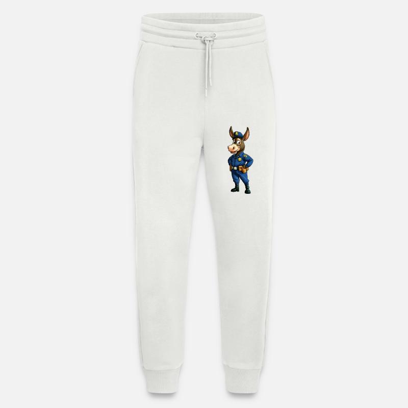 Esel Polizei / Cop Maulesel - Jogginghose - made by SPREAD - OFF WHITE