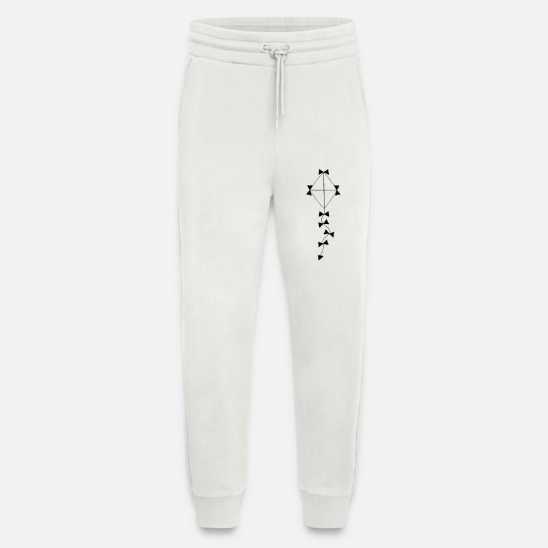 Drachen schwarz Herbst - Jogginghose - made by SPREAD - OFF WHITE