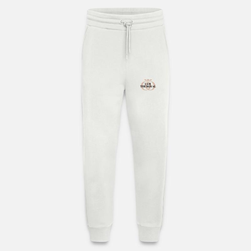 ICH BIN DER KÖNIG – Oppoline Kollektion - Jogginghose - made by SPREAD - OFF WHITE
