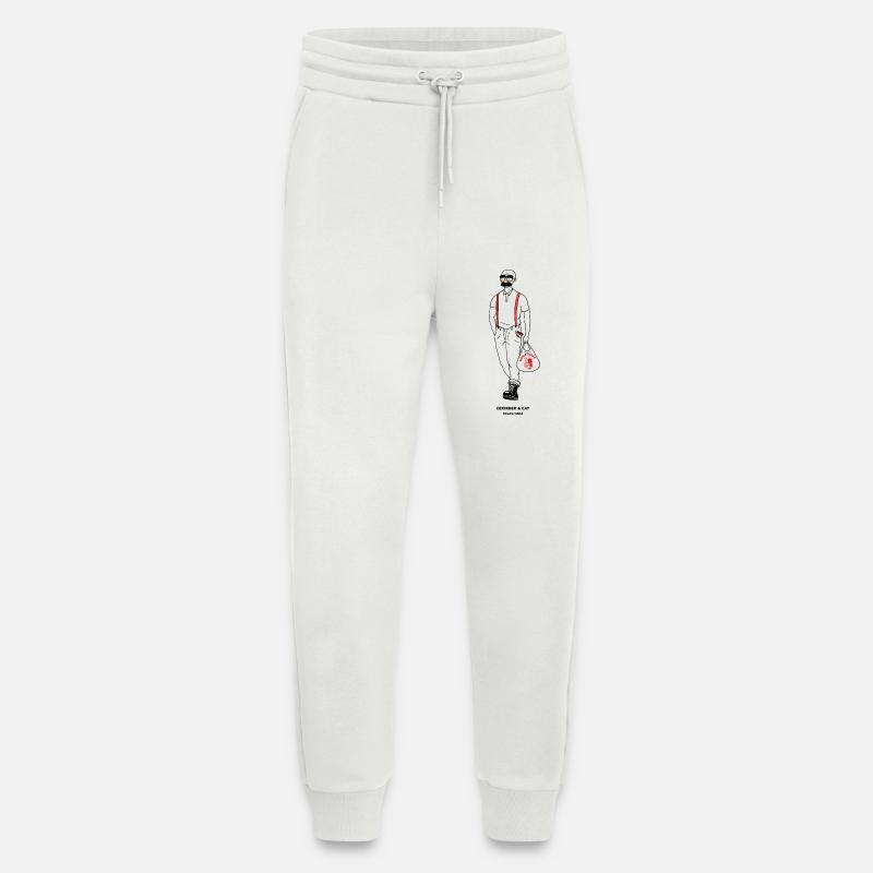 Nazis essen heimlich Döner - Jogginghose - made by SPREAD - OFF WHITE