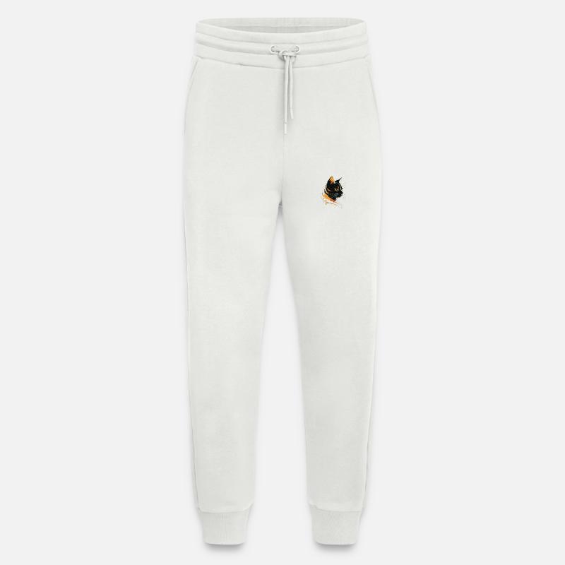 Katzenkopf Feuerglanz - Jogginghose - made by SPREAD - OFF WHITE