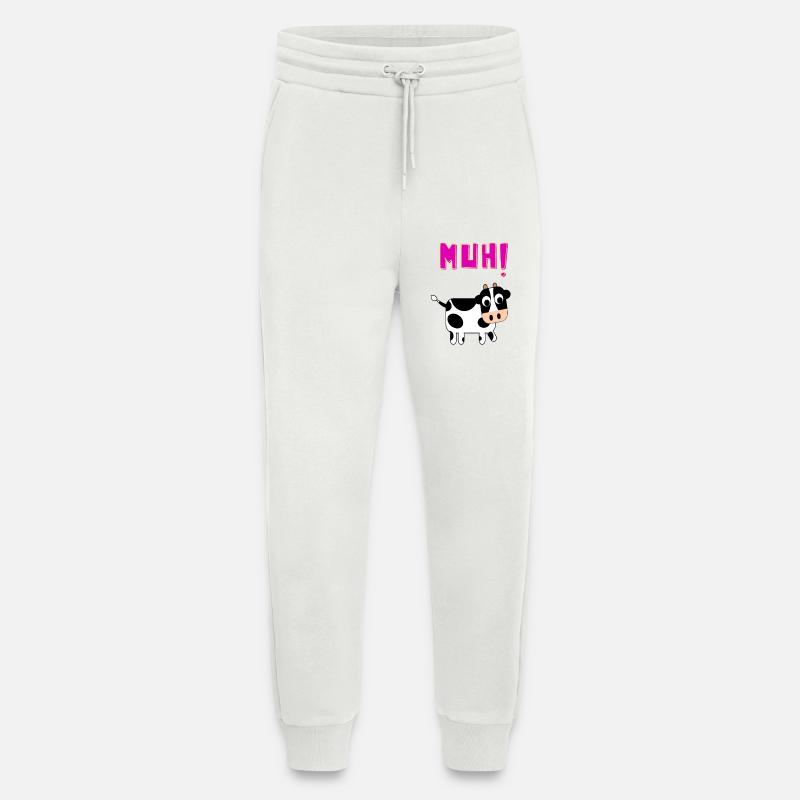 Kuh - Jogginghose - made by SPREAD - OFF WHITE