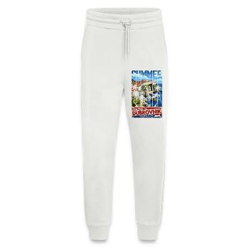 Croatia Kroatia travel summer croatia Dubrovnik - Jogging Pants - made by SPREAD  - OFF WHITE - Front