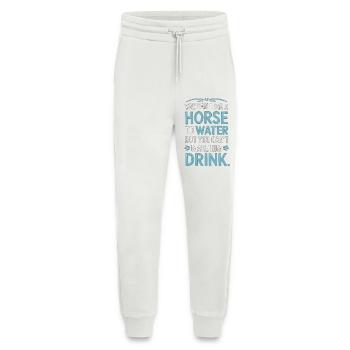 Lead a Horse to Water Can't Make It Drink 5 - Jogginghose - made by SPREAD - OFF WHITE - Vorne