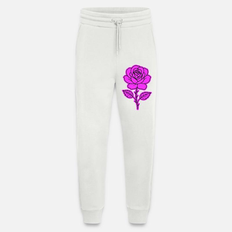 Rose Kontur - Jogginghose - made by SPREAD - OFF WHITE