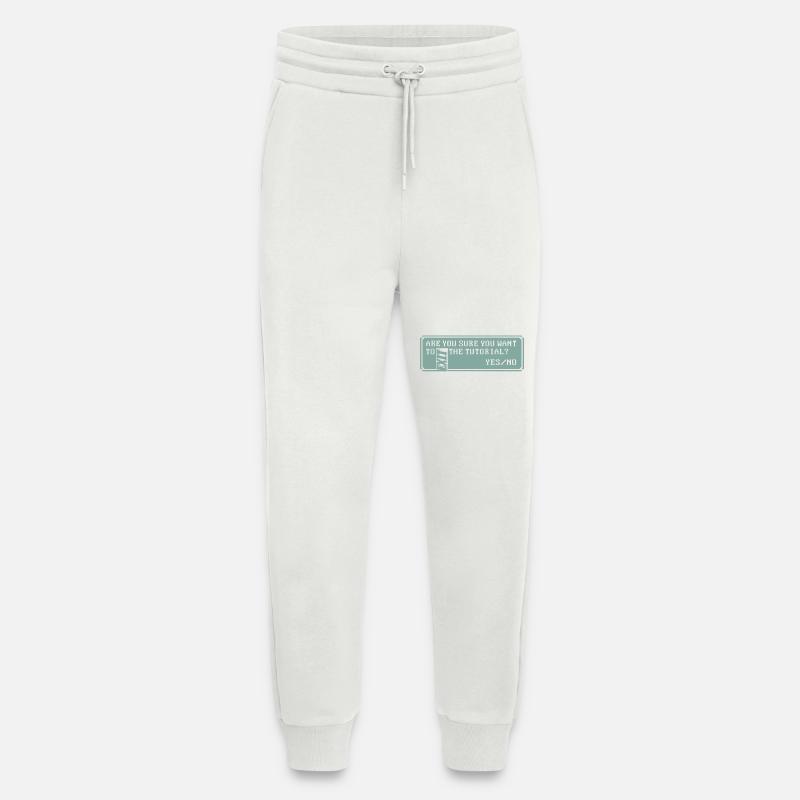 TUTORIAL - Jogging Pants - made by SPREAD  - OFF WHITE