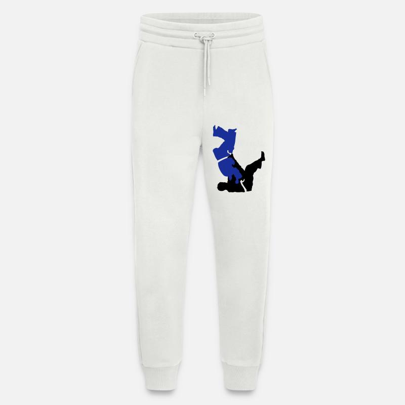 judo - Jogging Pants - made by SPREAD  - OFF WHITE