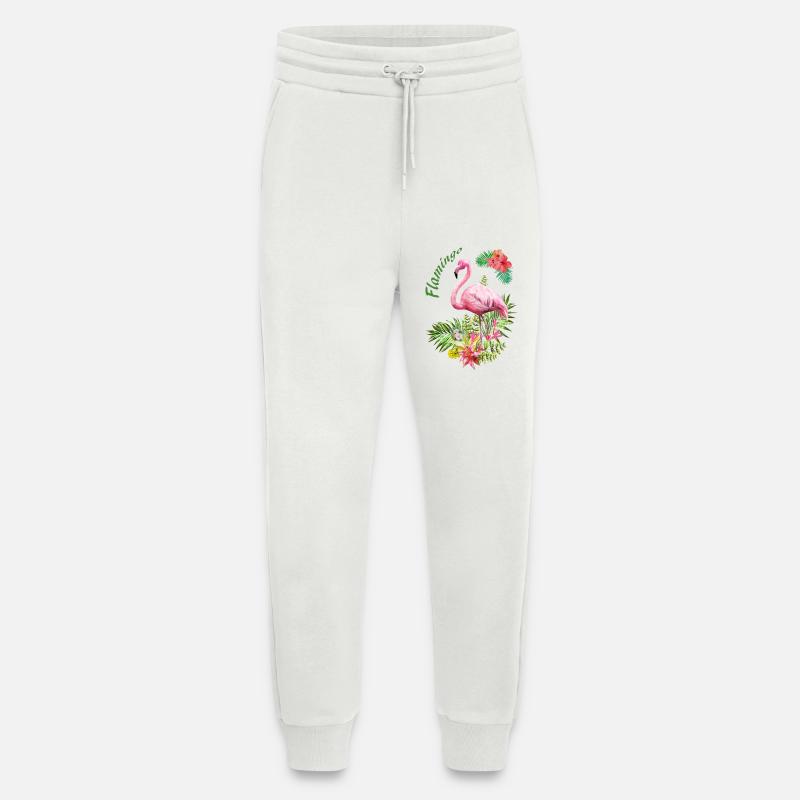 Flamingo - Jogginghose - made by SPREAD - OFF WHITE