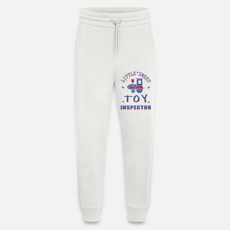 Eisenbahn Spielzeug Inspektor - Jogginghose - made by SPREAD - OFF WHITE