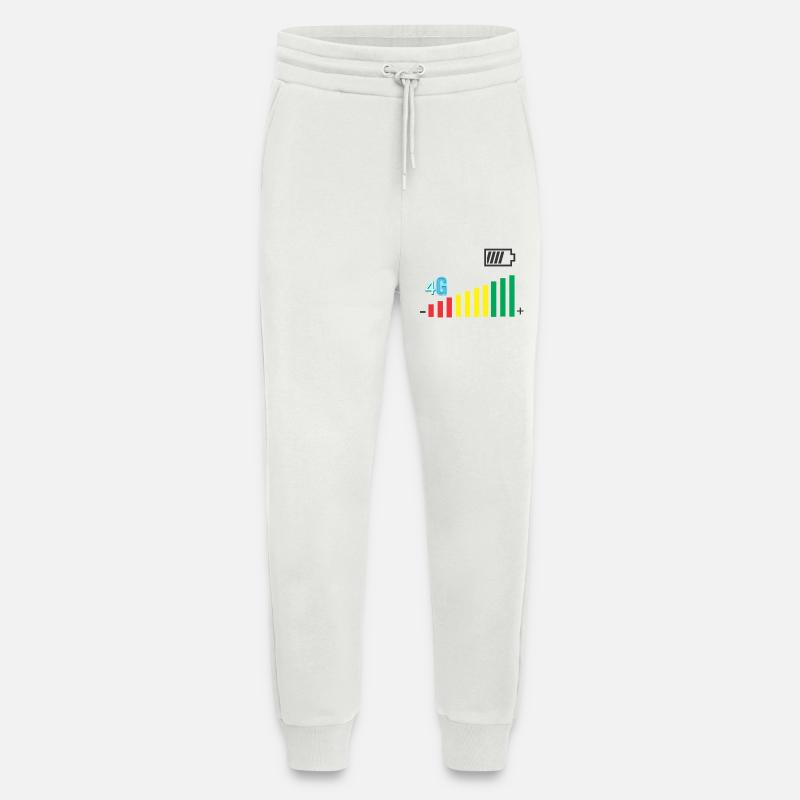 Coverage level - Jogging Pants - made by SPREAD - OFF WHITE