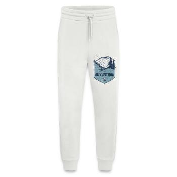 Mountainbike-Abenteuerabzeichen - Jogginghose - made by SPREAD - OFF WHITE - Vorne