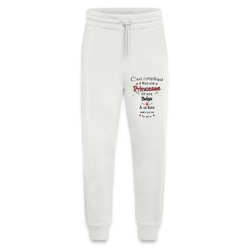 Belgische Prinzessin - Jogginghose - made by SPREAD - OFF WHITE - Vorne