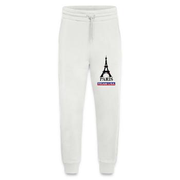Equipe de Paris Jeux Sportifs des Etats-Unis Athlète Sportif Symbole - Pantalon de jogging bio décontracté fabriqué en UE - OFF WHITE - Devant