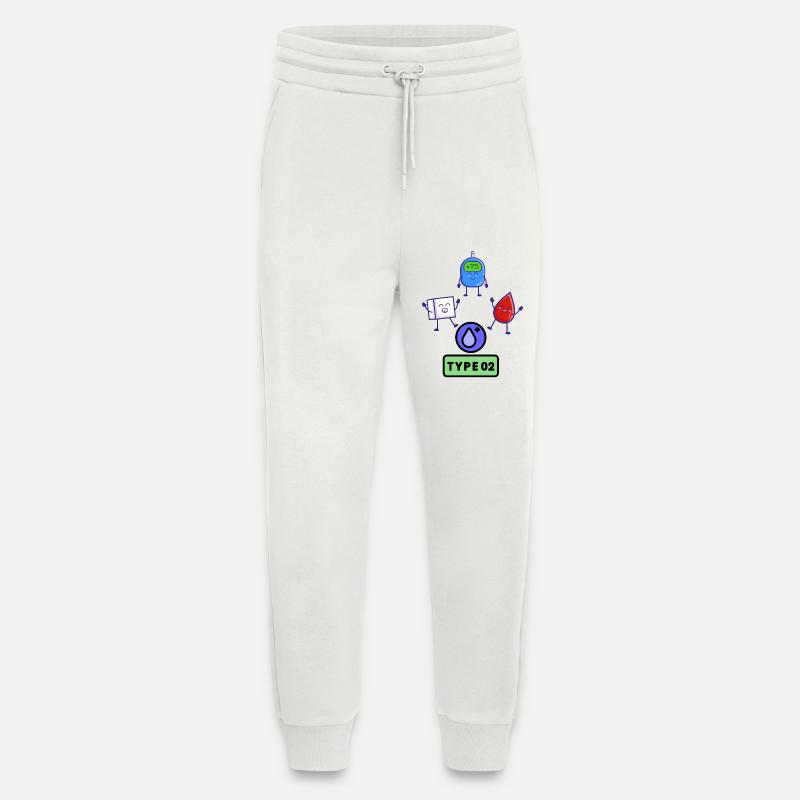 Typ-2-Diabetes Bewusstsein - Jogginghose - made by SPREAD - OFF WHITE