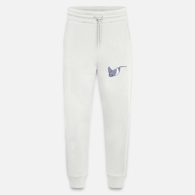 Elegante Stachelrochen - Jogginghose - made by SPREAD - OFF WHITE