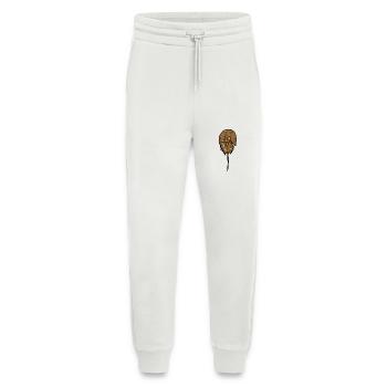 Ancienne limule - Pantalon de jogging bio décontracté fabriqué en UE - OFF WHITE - Devant