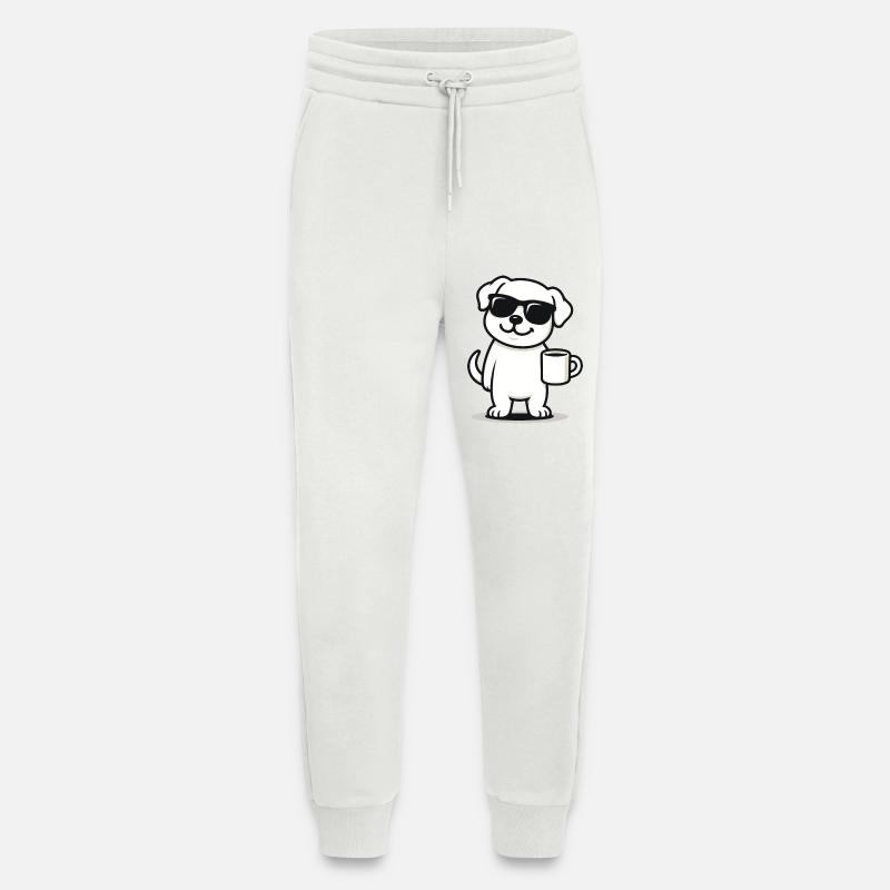 Coffee Pup - Jogginghose - made by SPREAD - OFF WHITE