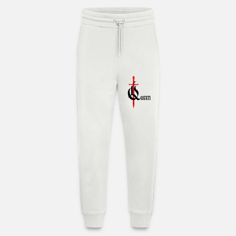 Gothic Queen Design mit Schwert mit schwarzem Text - Jogginghose - made by SPREAD - OFF WHITE