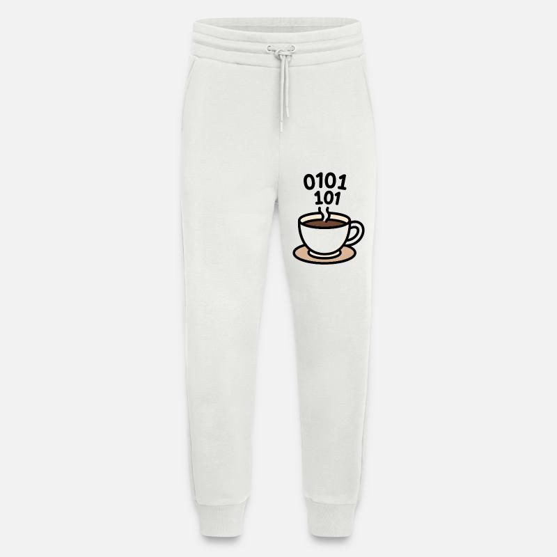 KaffeeCode Fusion - Jogging Pants - made by SPREAD  - OFF WHITE