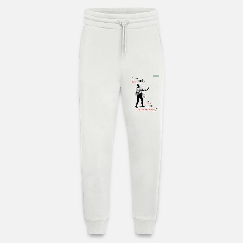 BARITONE PARODY Design 001 - Jogginghose - made by SPREAD - OFF WHITE