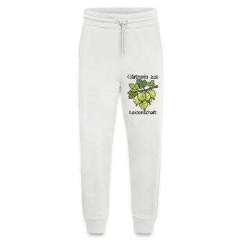 Green Gooseberry Branch Illustration - Jogging Pants - made by SPREAD  - OFF WHITE - Front