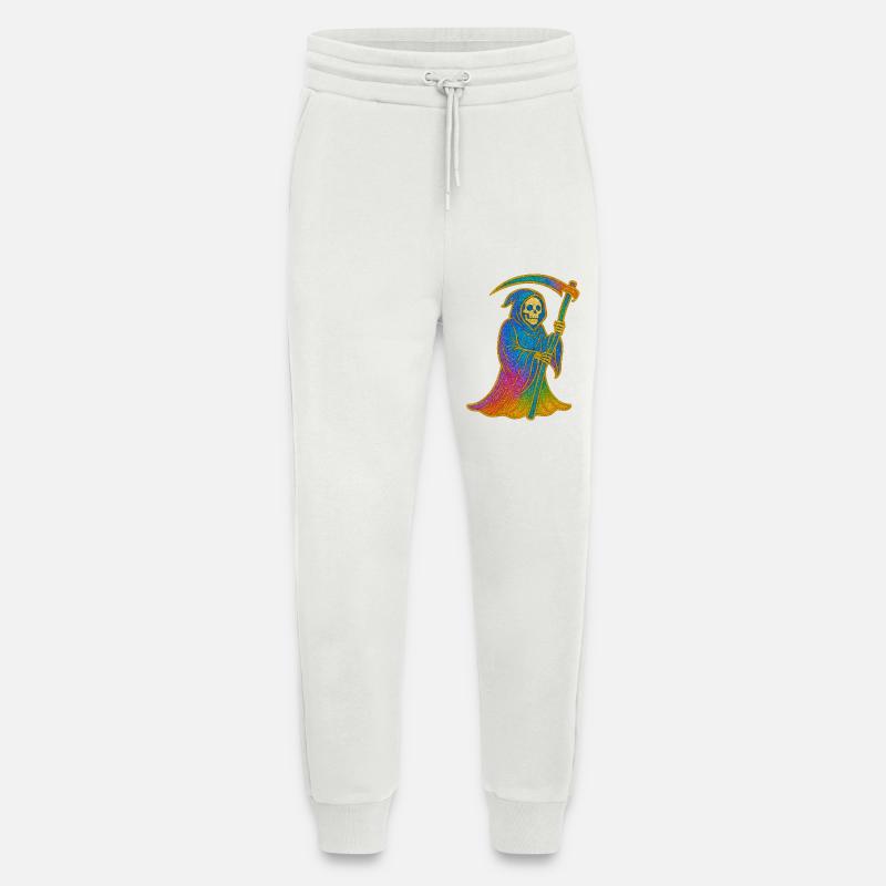 Rainbow Grim Reaper - Jogging Pants - made by SPREAD  - OFF WHITE