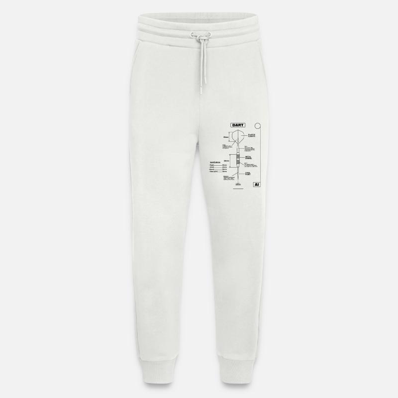 Dart,DartsDartpfeil-Blaupause - Jogginghose - made by SPREAD - OFF WHITE