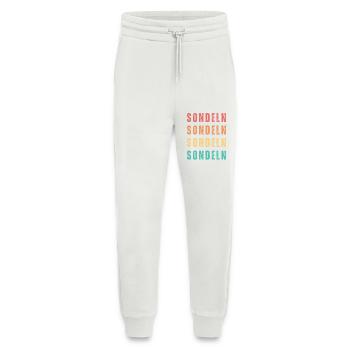 Sondeln__T-chemise - Pantalon de jogging bio décontracté fabriqué en UE - OFF WHITE - Devant
