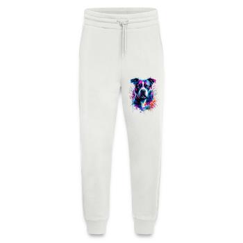 American Staffordshire Terrier - Jogging Pants - made by SPREAD  - OFF WHITE - Front