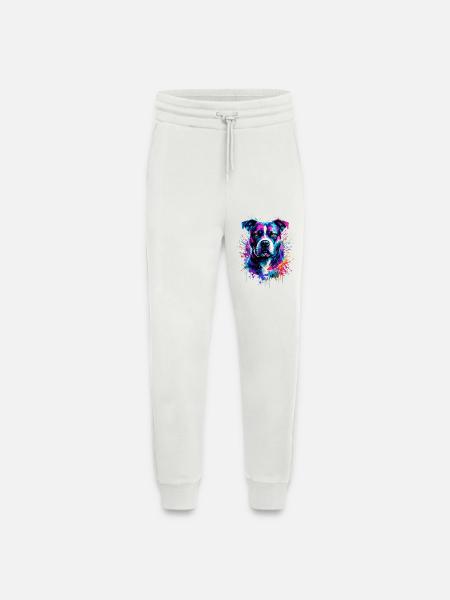 American Staffordshire Terrier - Jogging Pants - made by SPREAD - OFF WHITE