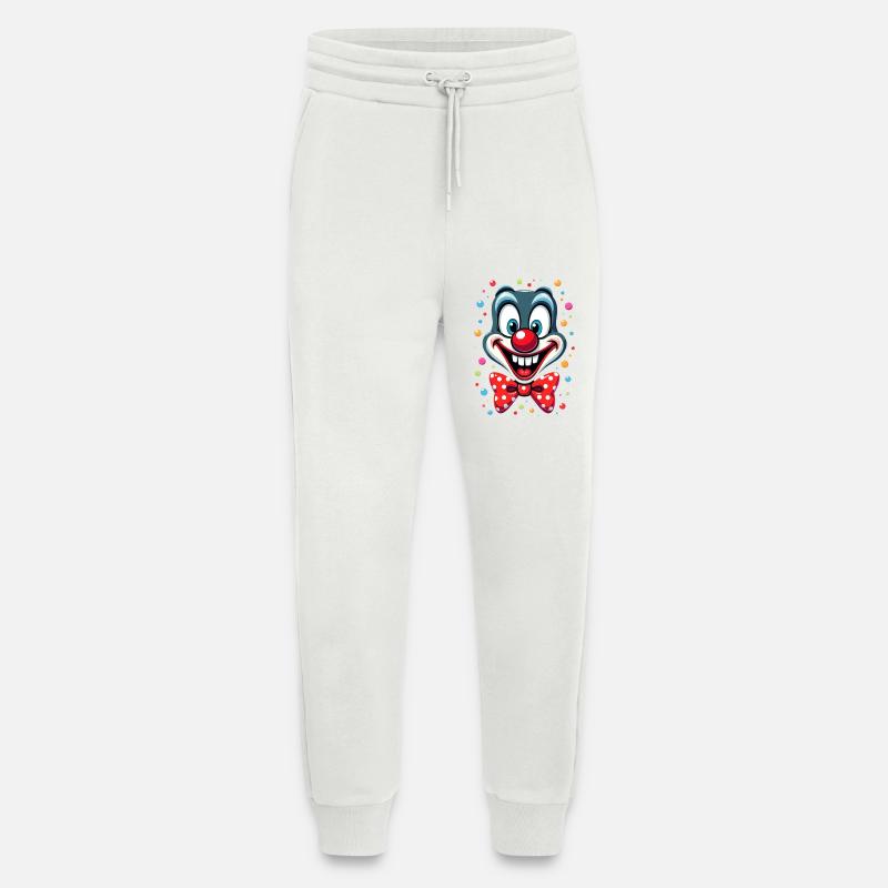 Carnival Clown Costume Carnival Carnival - Jogging Pants - made by SPREAD  - OFF WHITE
