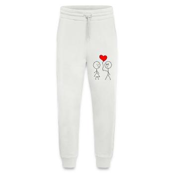 Valentinstag - Jogginghose - made by SPREAD - OFF WHITE - Vorne