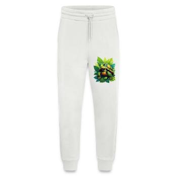 Tortue - Pantalon de jogging bio décontracté fabriqué en UE - OFF WHITE - Devant