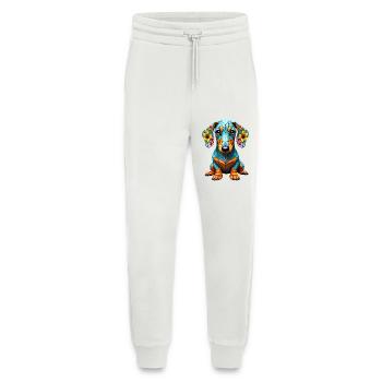 Dackel Dachshund Tekel - Jogginghose - made by SPREAD - OFF WHITE - Vorne