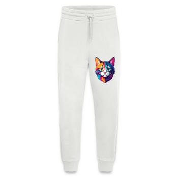 Katze - Jogginghose - made by SPREAD - OFF WHITE - Vorne