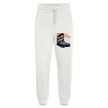 Turbocharged A70 Supra Car Retro Graphic - Jogging Pants - made by SPREAD  - OFF WHITE - Front