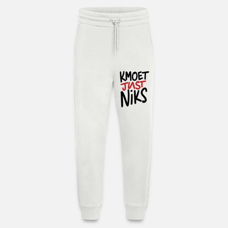Just Niks Graffiti Red Black - Jogginghose - made by SPREAD - OFF WHITE