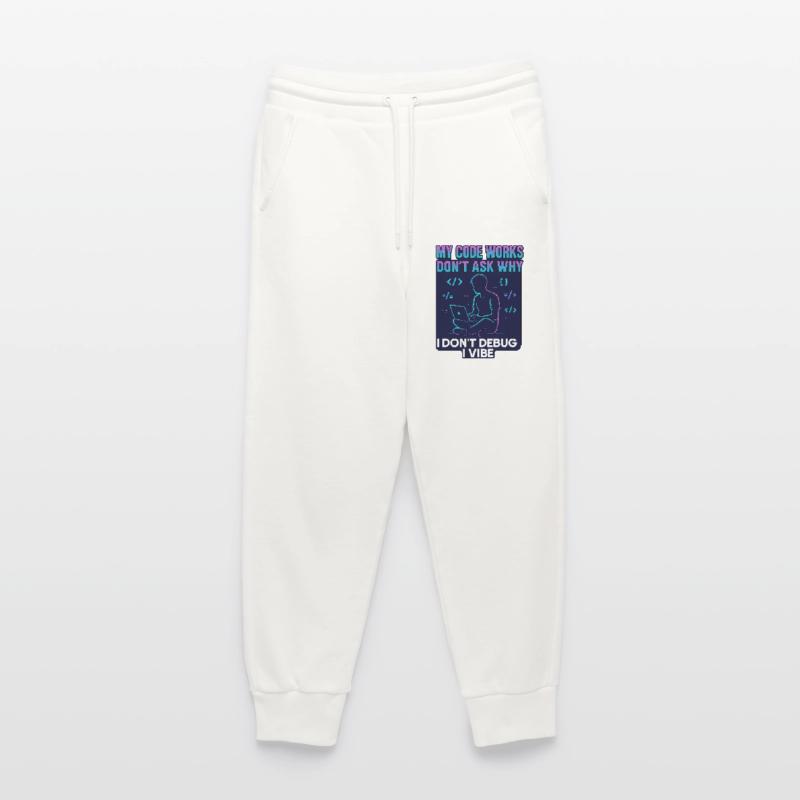My Code Works Don't Ask Why – Funny Programming Jogging Pants - made by SPREAD 