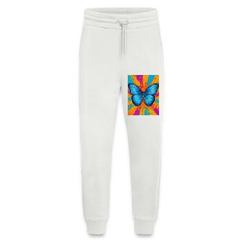 butterfly - Jogging Pants - made by SPREAD  - OFF WHITE - Front
